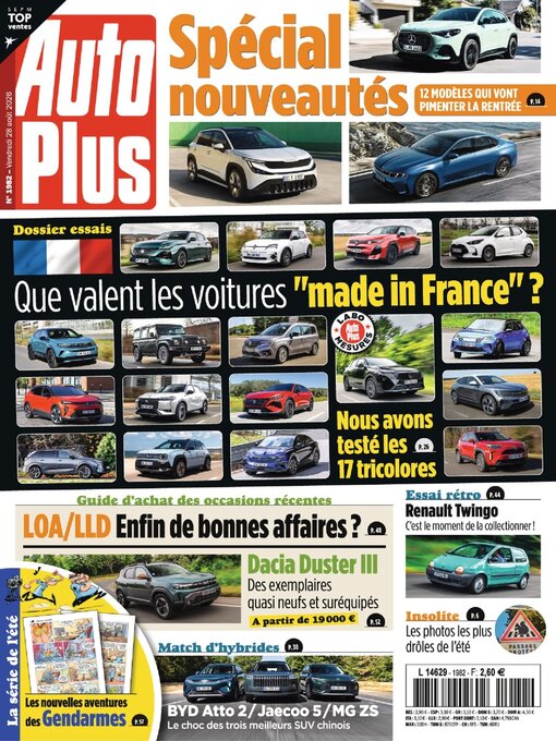 Cover image for Auto Plus France